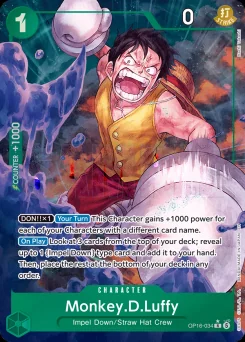 Monkey.D.Luffy — Parallel Foil