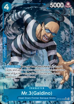 Mr.3(Galdino) — Parallel Foil
