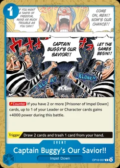 Captain Buggy's Our Savior!! — Normal