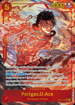 Portgas.D.Ace — Parallel Foil