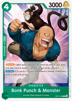Bonk Punch & Monster — Event Stamp