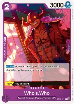 Who's.Who — Event Stamp