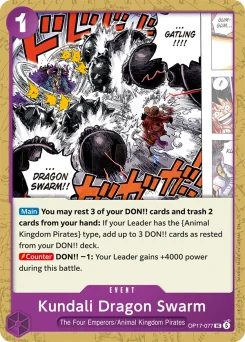 Kundali Dragon Swarm — Event Stamp