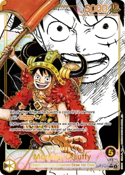 Monkey.D.Luffy — Super Leader Parallel Foil