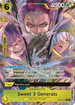 Sweet 3 Generals — Parallel Foil