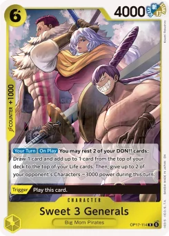 Sweet 3 Generals — Foil