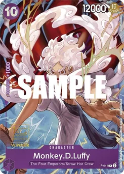 Monkey.D.Luffy — Parallel Foil