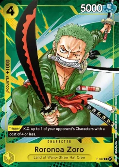 Roronoa Zoro — Foil