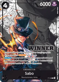 Sabo — Event Stamp Winner Foil