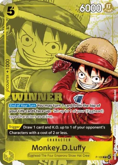Monkey.D.Luffy — Event Stamp Winner Foil