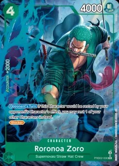 Roronoa Zoro — Parallel Foil