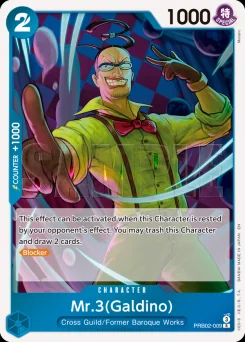 Mr.3(Galdino) — Foil