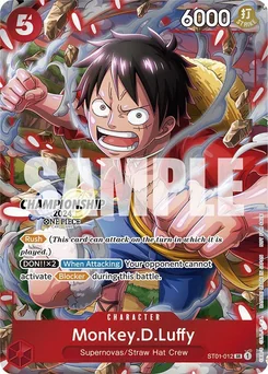 Monkey.D.Luffy — Parallel Foil 2