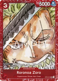 Roronoa Zoro — Parallel Foil 2