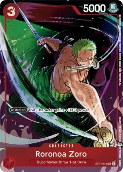 Roronoa Zoro — Parallel Foil 3