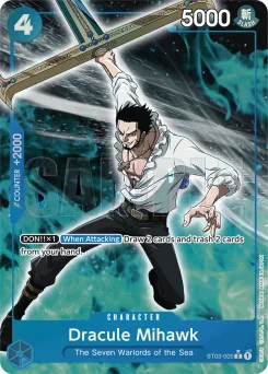 Dracule Mihawk — Full Art Foil