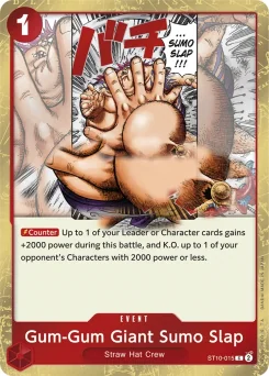 Gum-Gum Giant Sumo Slap — Foil
