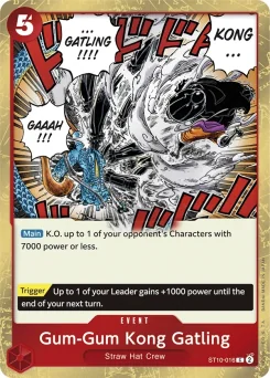 Gum-Gum Kong Gatling — Foil