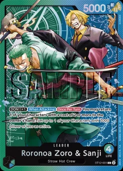 Roronoa Zoro & Sanji — Foil