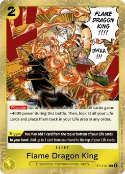Flame Dragon King — Foil