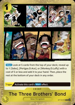 The Three Brothers' Bond — Foil