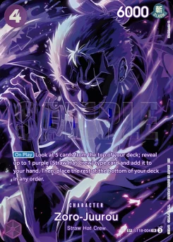 Zoro-Juurou — Parallel Foil 2