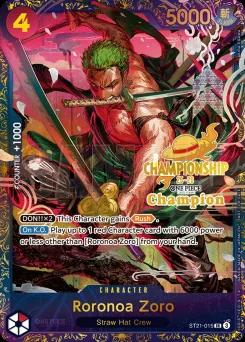 Roronoa Zoro — Event Stamp Second Place