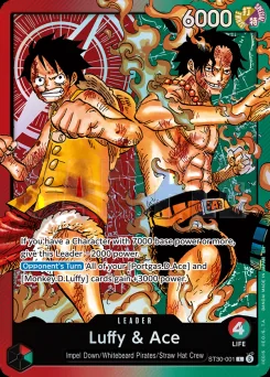 Luffy & Ace — Foil