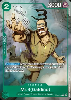 Mr.3(Galdino) — Full Art Foil