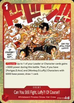 Can You Still Fight, Luffy?! Of Course!! — Foil