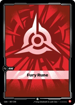 Fury Rune — Normal