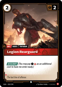 Legion Rearguard — Normal