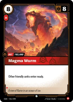 Magma Wurm — Normal