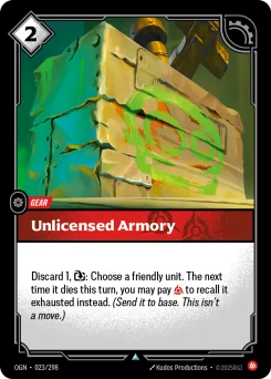 Unlicensed Armory — Normal