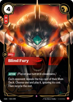Blind Fury — Foil