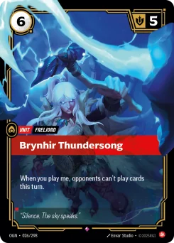 Brynhir Thundersong — Foil