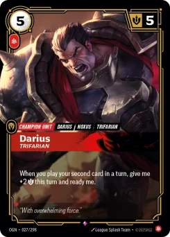 Darius, Trifarian — Foil