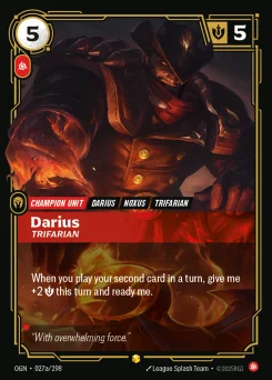 Darius, Trifarian — Parallel Foil