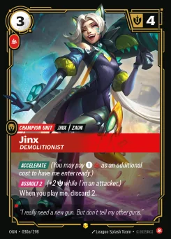 Jinx, Demolitionist — Parallel Foil