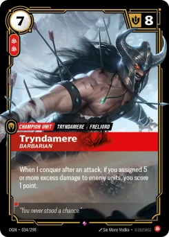 Tryndamere, Barbarian — Foil