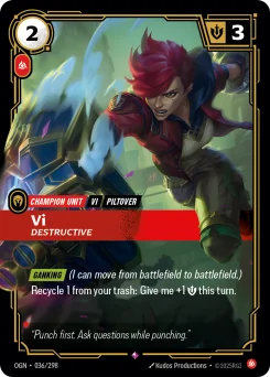 Vi, Destructive — Foil