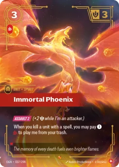 Immortal Phoenix — Foil