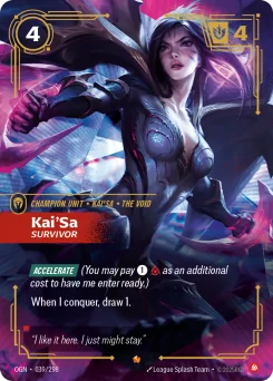 Kai'Sa, Survivor — Foil