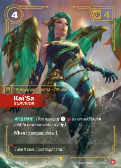 Kai'Sa, Survivor — Parallel Foil