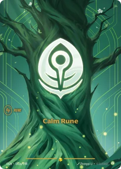 Calm Rune — Parallel Foil