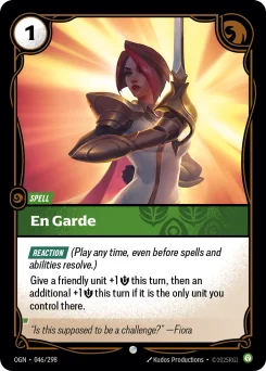 En Garde — Normal