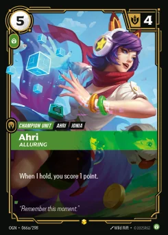 Ahri, Alluring — Parallel Foil