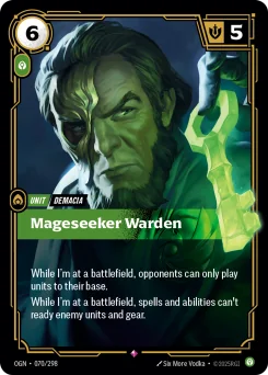 Mageseeker Warden — Foil