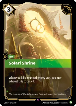Solari Shrine — Foil