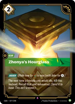 Zhonya's Hourglass — Foil